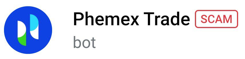 Phemex Trade бот scam