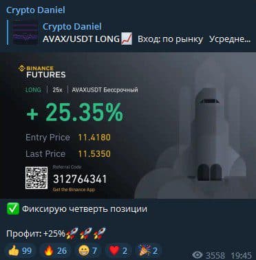 Crypto Daniel телеграм