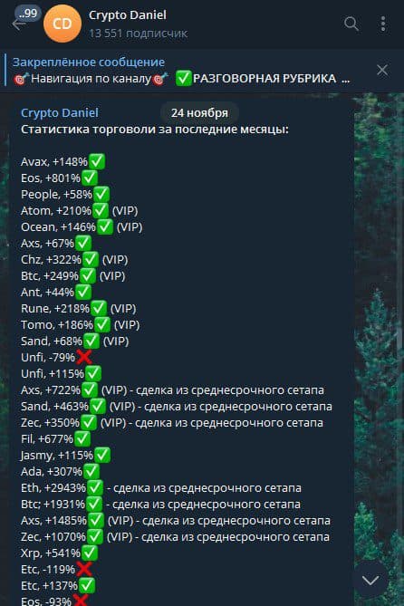 Crypto Daniel телеграм канал