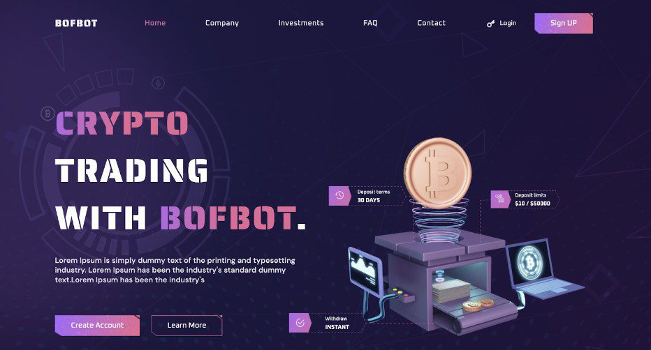 Bofbot com обзор сайта