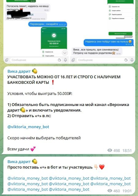 Viktoria Money Bot телеграм