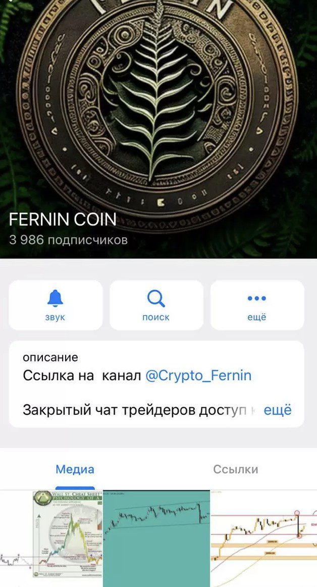 Телеграм Crypto Fernin