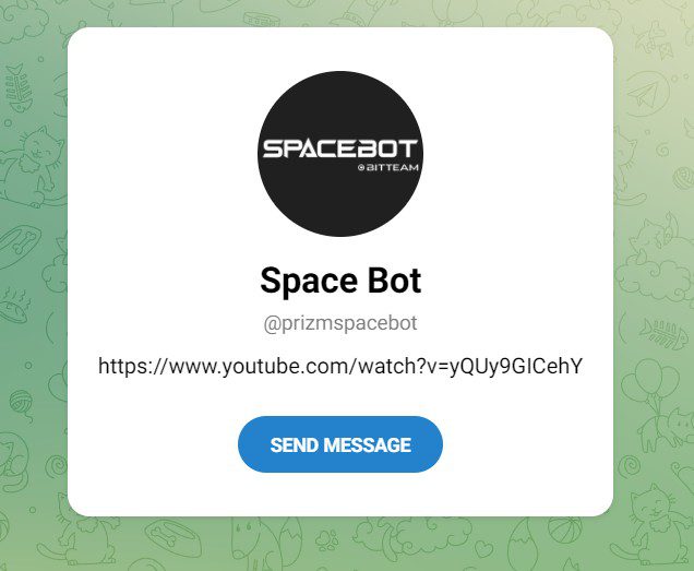SpaceBot телеграм