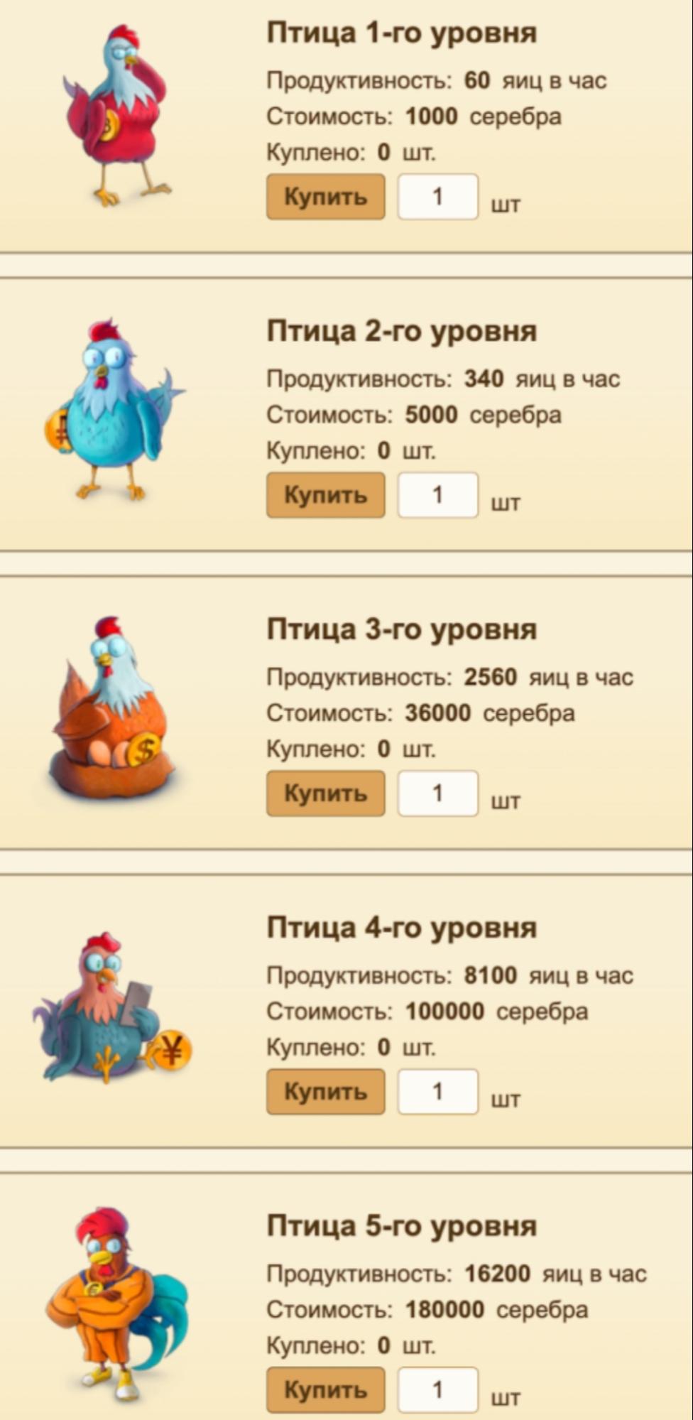 Chickens Farm сайт