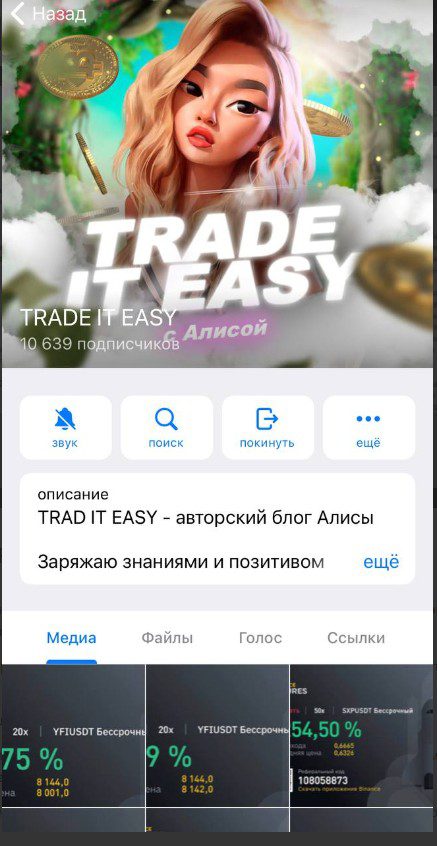 Trade it Easy телеграм