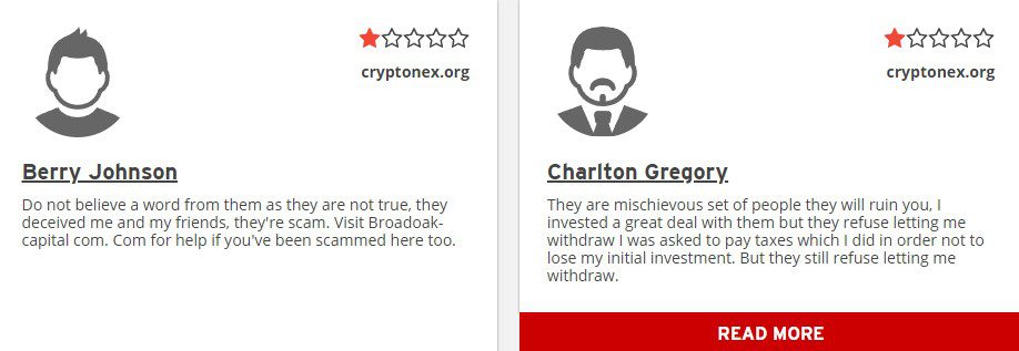 Cryptonex org отзывы