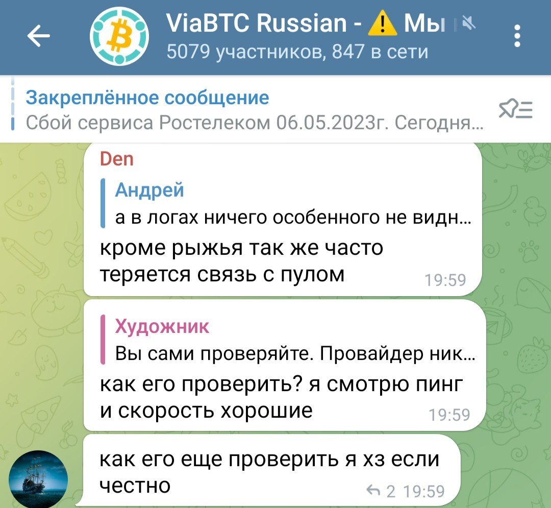 Viabtc телеграм