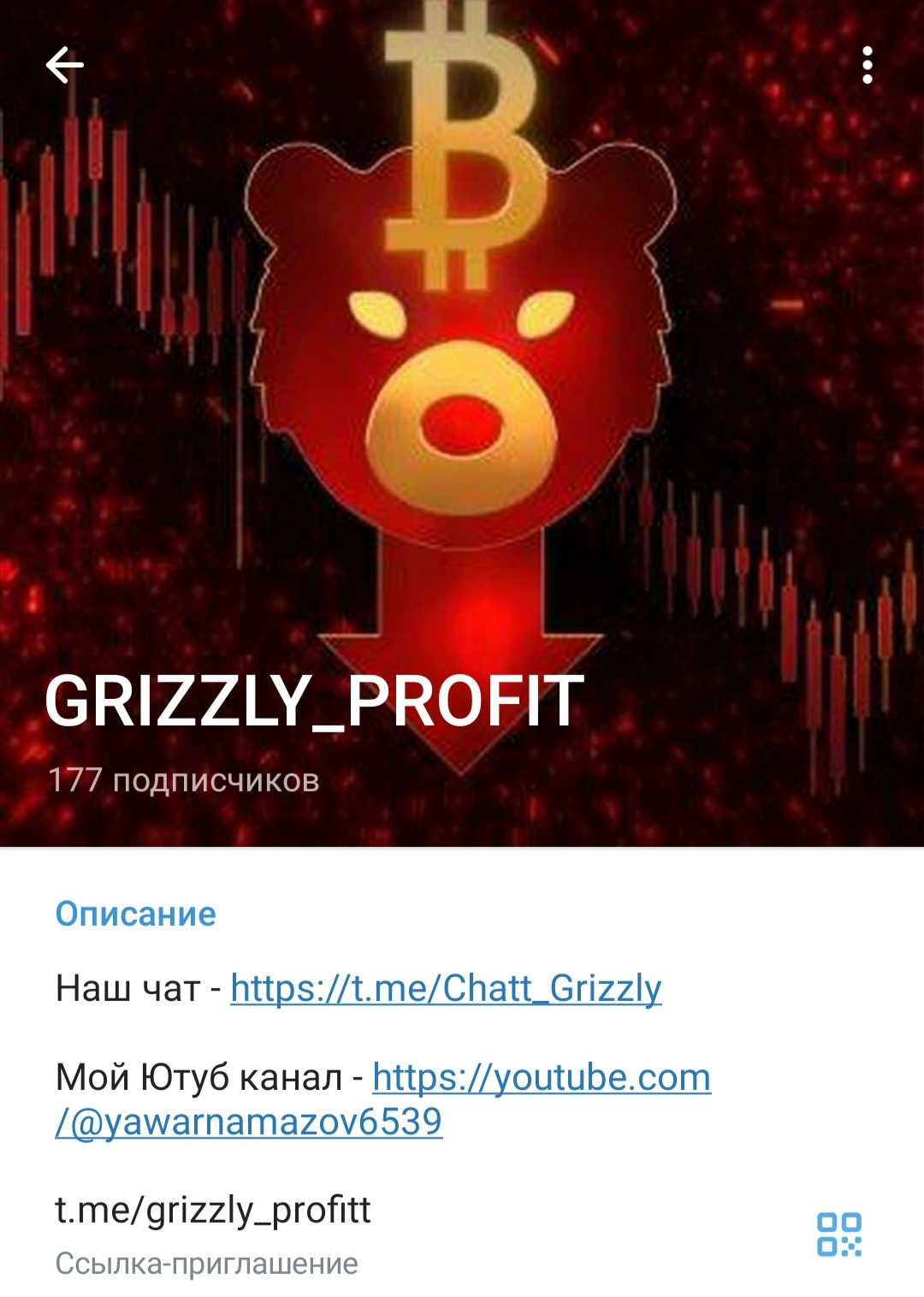 Grizzly Profit телеграмм