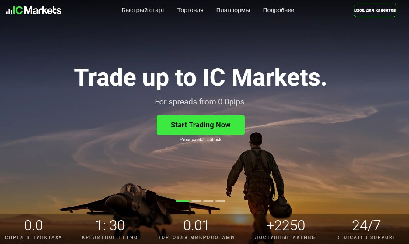 IC Markets сайт