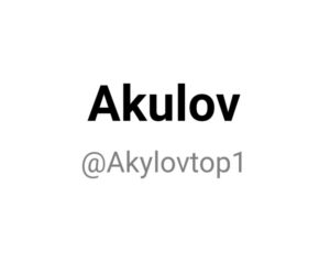Akylovtop проект