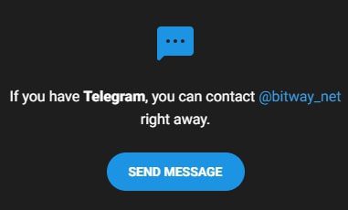 Bitway телеграмм