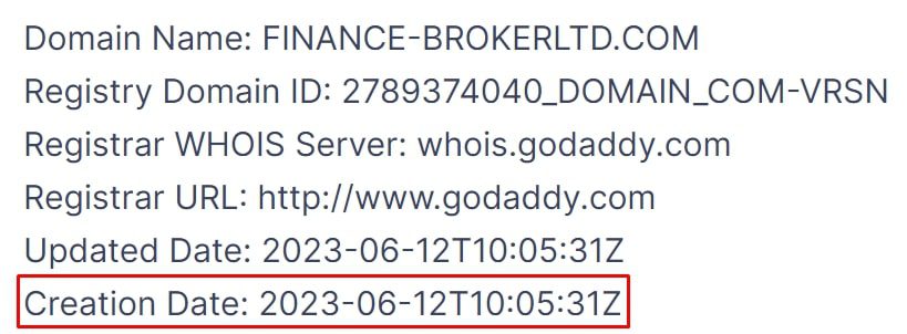 Finance-Broker Ltd дата