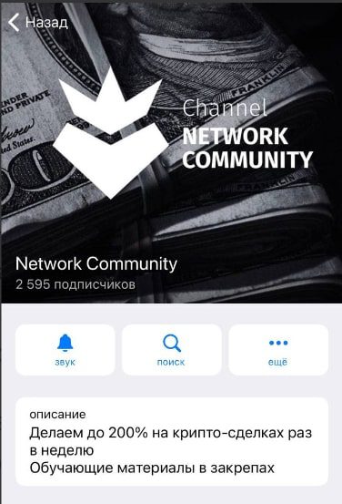 Network Community канал
