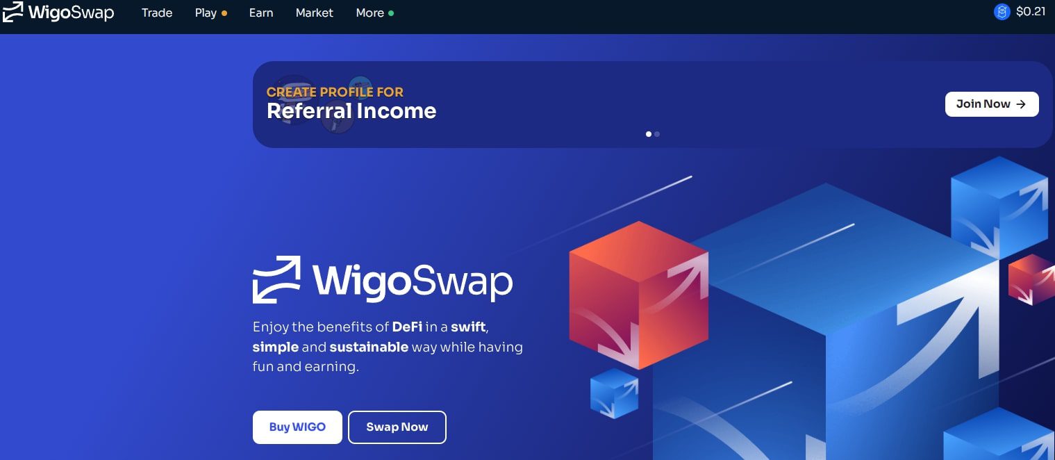 Wigo Swap сайт
