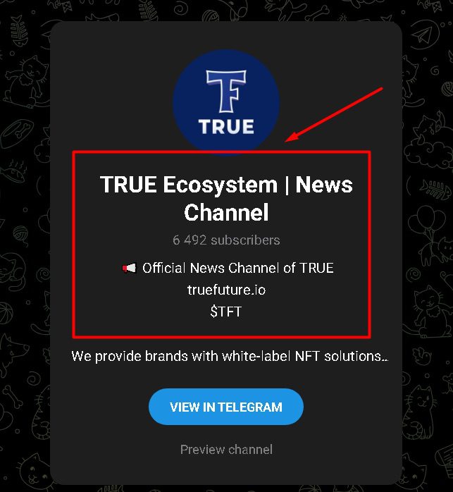 Телеграм-канал True future io