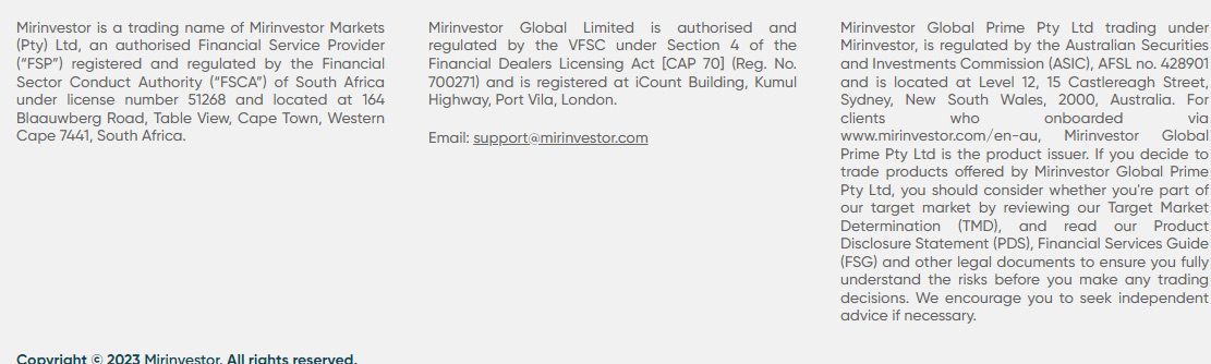 Регистрация MirInvestor