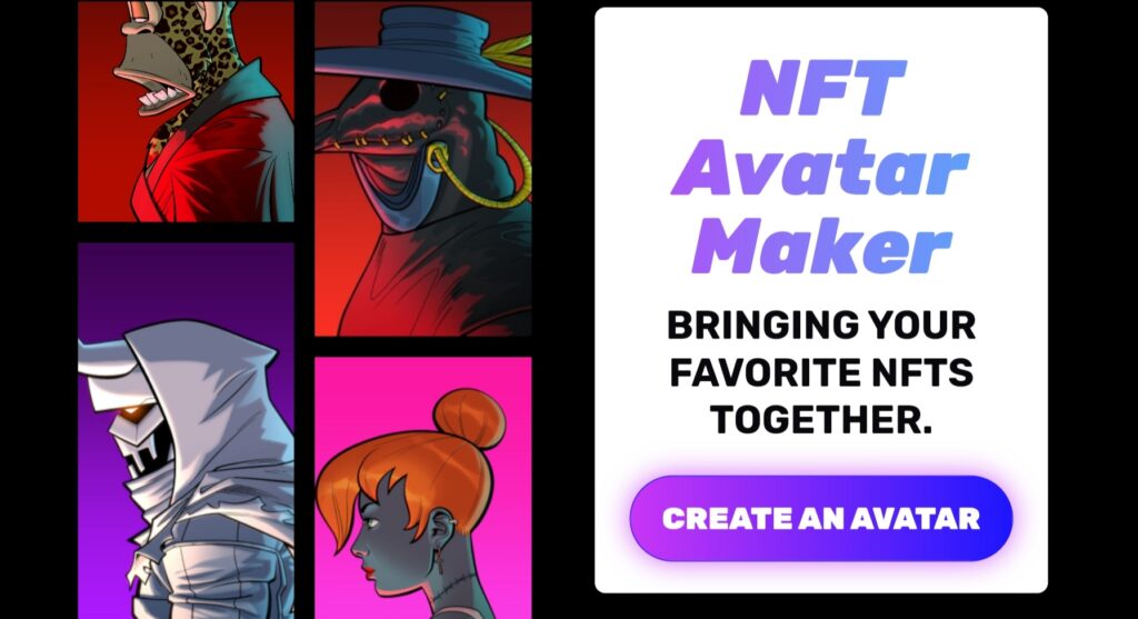 Avatar Maker NFT сайт