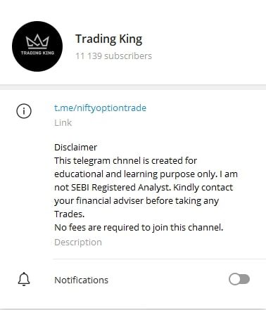 Trading King канал