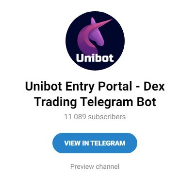 Телеграм-канал Unibot