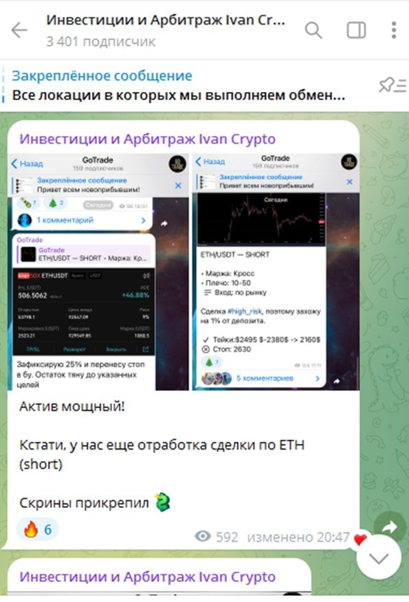 Ivan Crypto телеграм