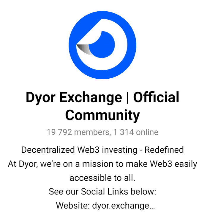 dyor exchange